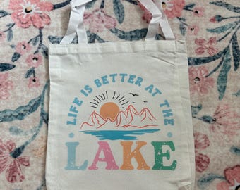 Life Is Better At The Lake-draagtas