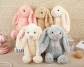 Personalized Embroidered Bunny Rabbit,Custom Monogrammed Bunny Rabbit,Bunny Soft Plush Toy,Flower Girl Gift,Baby Shower Gift,Gift for Baby
