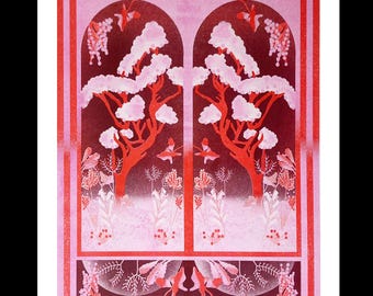 Czerwony Ogród – Riso Print