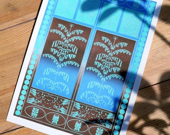 Obserwacja drzew nr 2 – Riso Print
