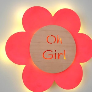 Oh Girl Personalizd Night Light