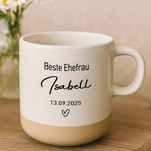 Mugs de mariage personnalisés, cadeaux de fiançailles, cadeaux de mariage pour couple, cadeaux de mariée, cadeau pour mari et femme