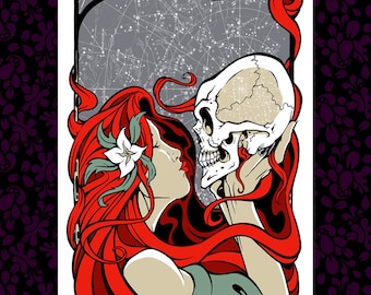 SkullKiss Screen Print Limited Edition
