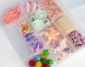 Kit de plastilina Montessori para educación en el hogar, orgánico, ecológico, no tóxico, perfecto para el aprendizaje sensorial y la educación temprana
