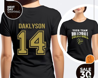 Customized Volleyball | Your Name Volleyball Shirt | Custom Volleyball Shirt | Game Day Shirt | Volleyball Mom Shirt | Volleyball Shirt