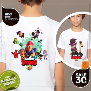 Brawl Stars Shirt | Brawl Stars Matching Birthday Shirts | Birthday Tee | Birthday Shirt | Custom Birthday Shirt