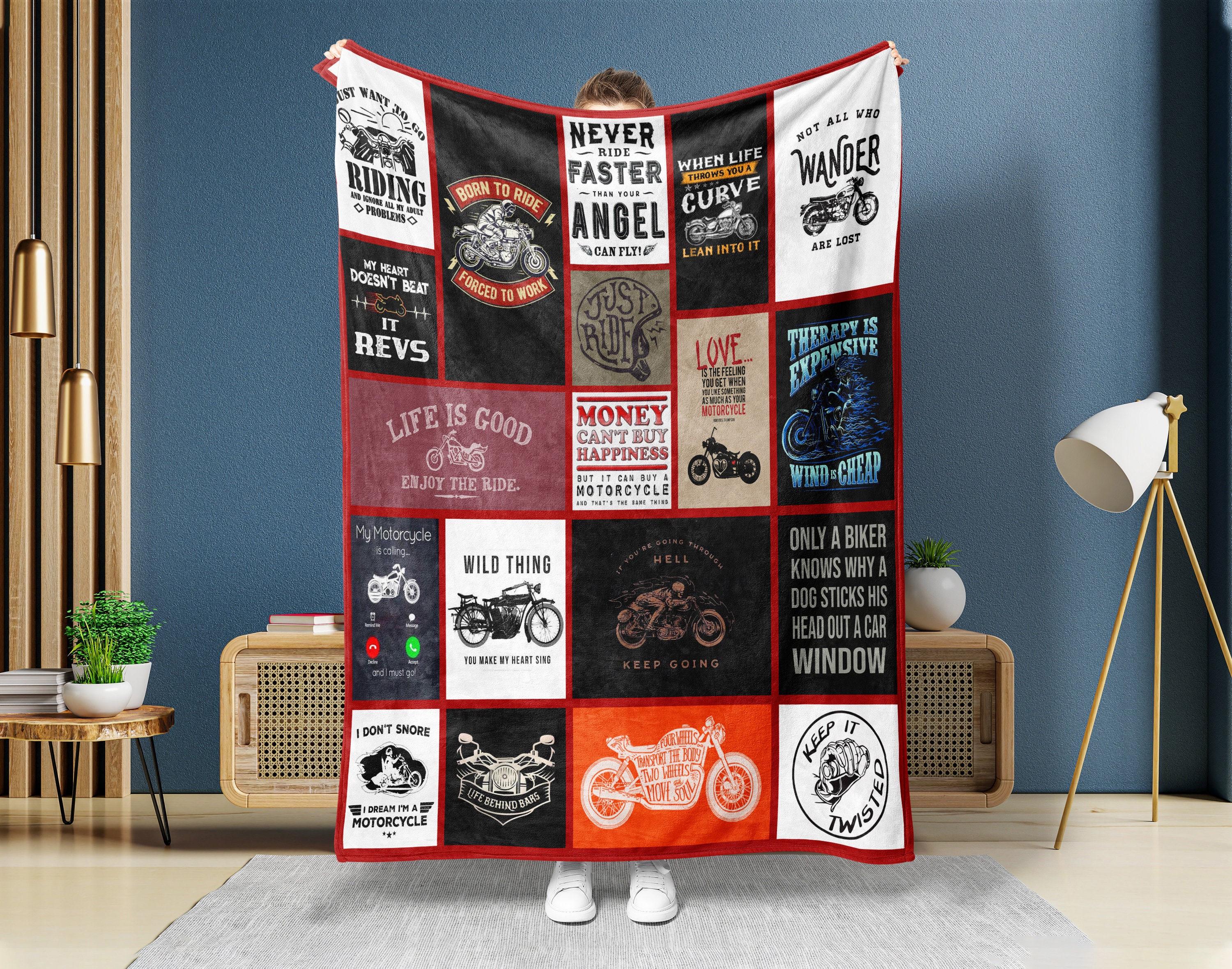 Harley davidson sherpa blanket hotsell