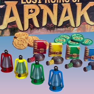 Lost Ruins of Arnak Token Upgrade Set