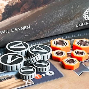 Dune Imperium Upgraded Spice & Solari Tokens