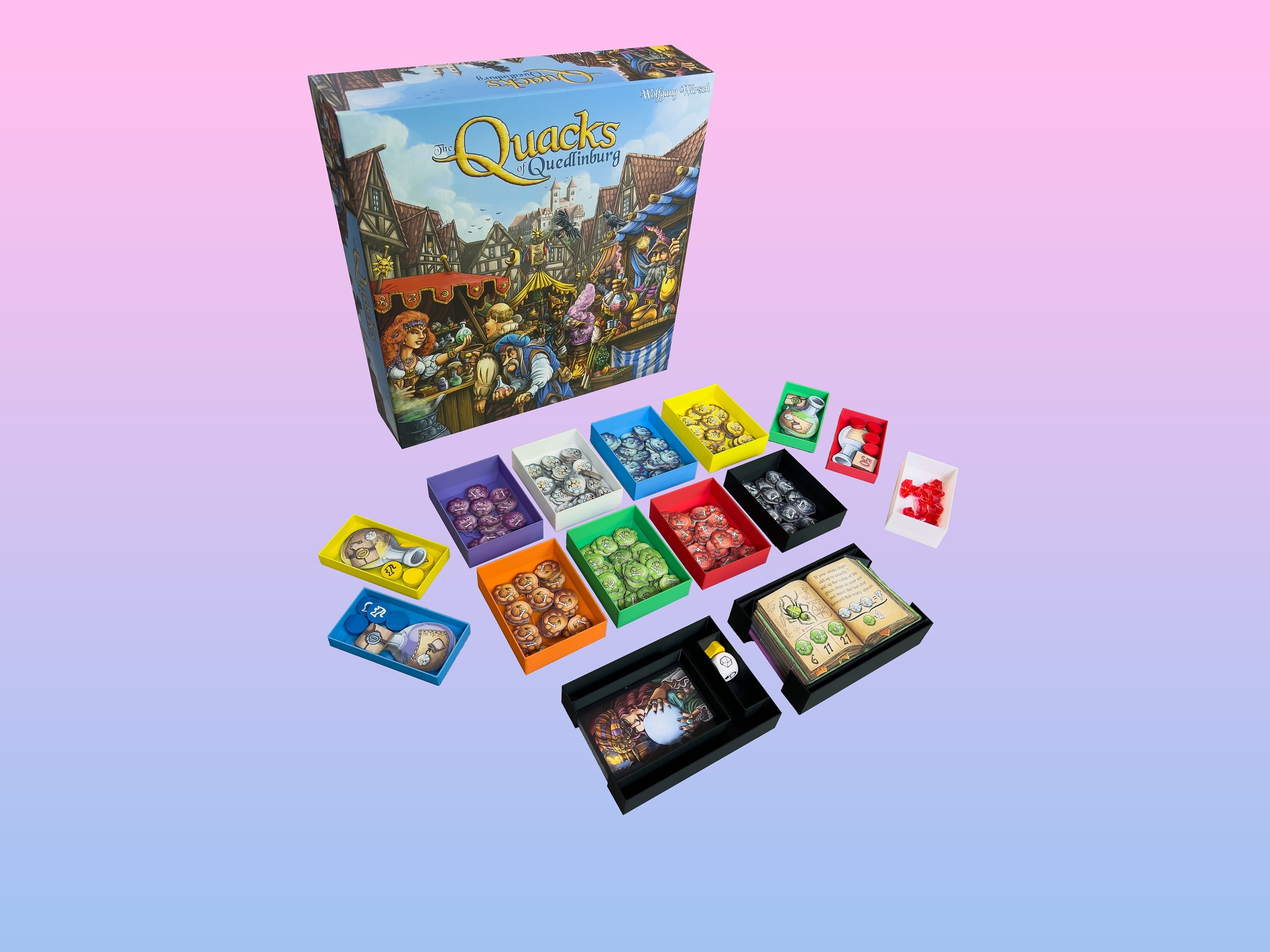 Quacks of Quedlinburg Box Insert Organizer