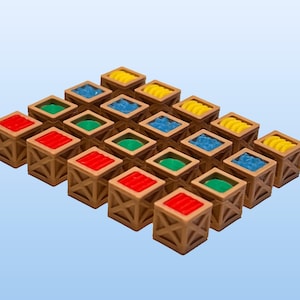 Istanbul Board Game Upgraded Realistic Resource Markers