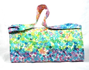 Bereit zum Versand, große Gutschein-Organizer, Gutschein Binder, Gutschein Halter, Gutschein Geldbörse, Floral Aquarell Stoff