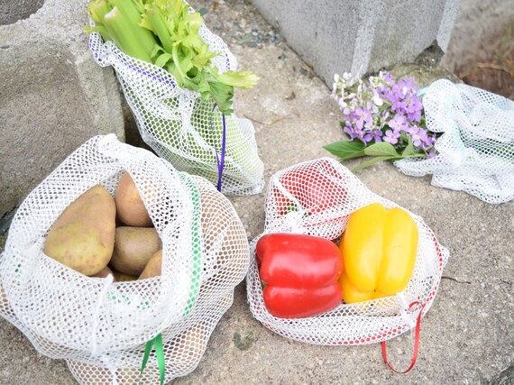 poly mesh bags for produce