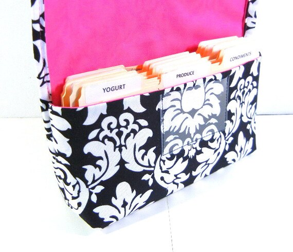 Coupon Organizer Holder Coupon Wallet Coupon Carrier Damask