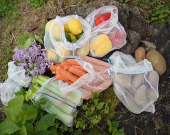 Produce Bags Poly Mesh Super Strong Eco Friendly