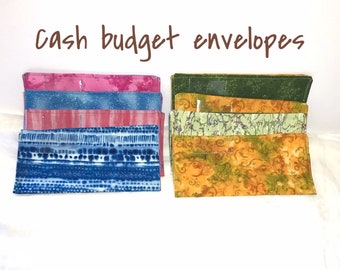 Set of 2 Cash Budget Money Coupon Envelopes