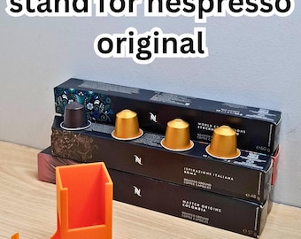 Gravity Feed Coffee Capsule Stand / Dispenser (Nespresso Original Compatible). 3D printed