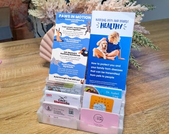 Business card and brochure, flyer, pamphlet holder. 3D Printed