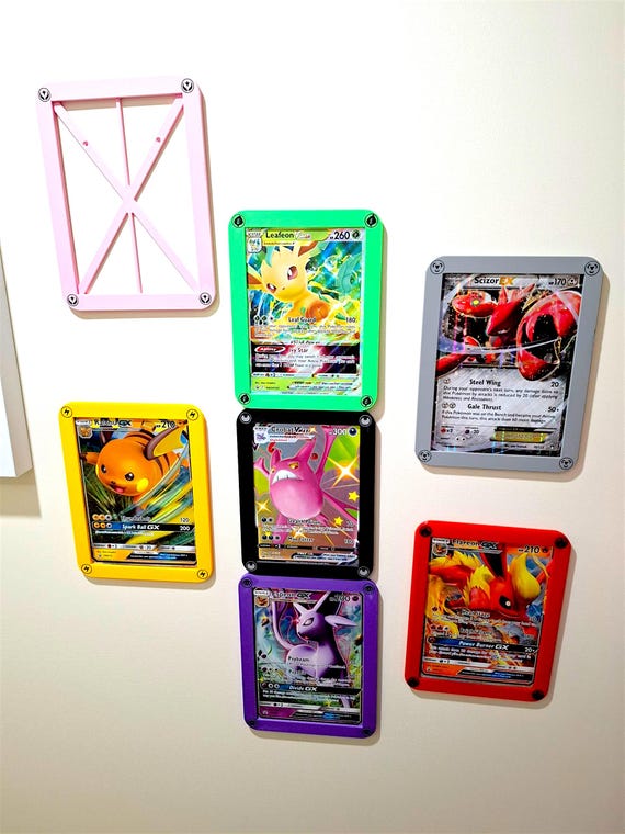 Jumbo Card Frame 3D Printed TCG Wall Mount Jumbo Card Frame 3D Printed TCG Wall Mount