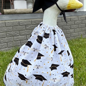 Goose clothes outfits for large concrete geese