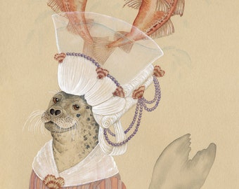 Cartões com tema de focas, convites com tema de focas, cartões de agradecimento com tema de focas, convites com tema de peixes, cartões de agradecimento com tema de peixes, cartões com criaturas marinhas, chá de bebê com tema oceano, chá de panela com tema de focas