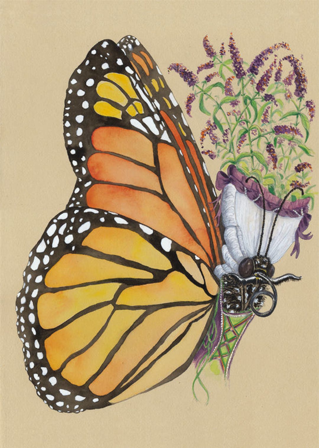 Monarch Butterfly Cards Blank Butterfly Cards Butterfly Garden Cards ...