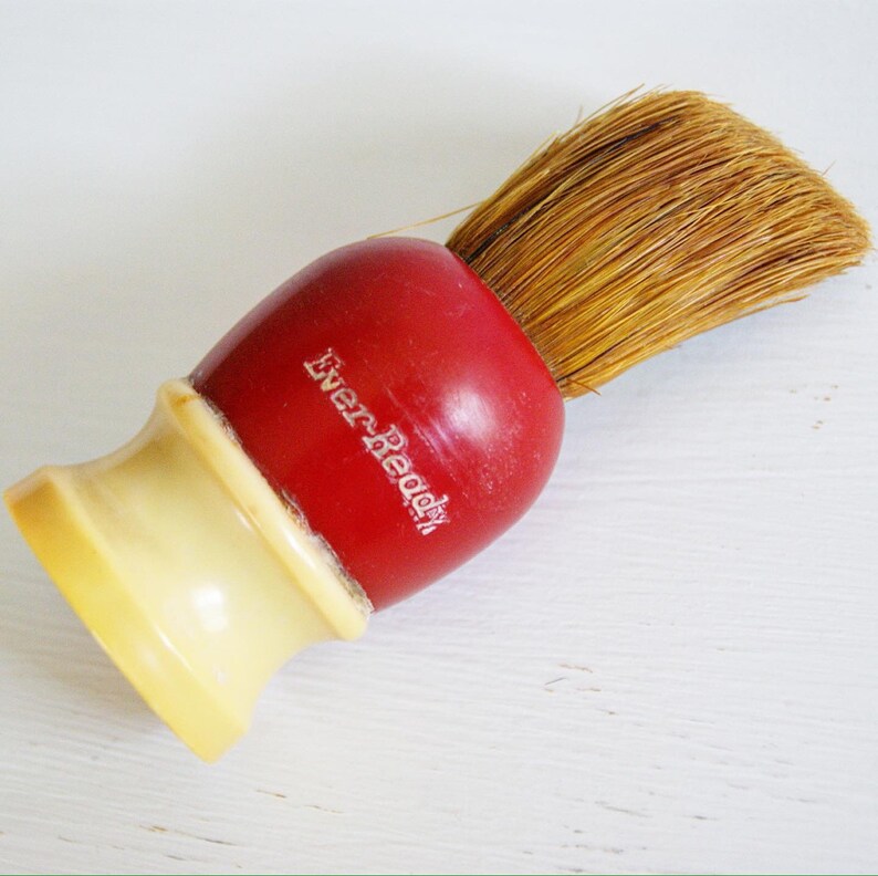 Vintage Ever Ready Bakelite Shaving Brush Etsy