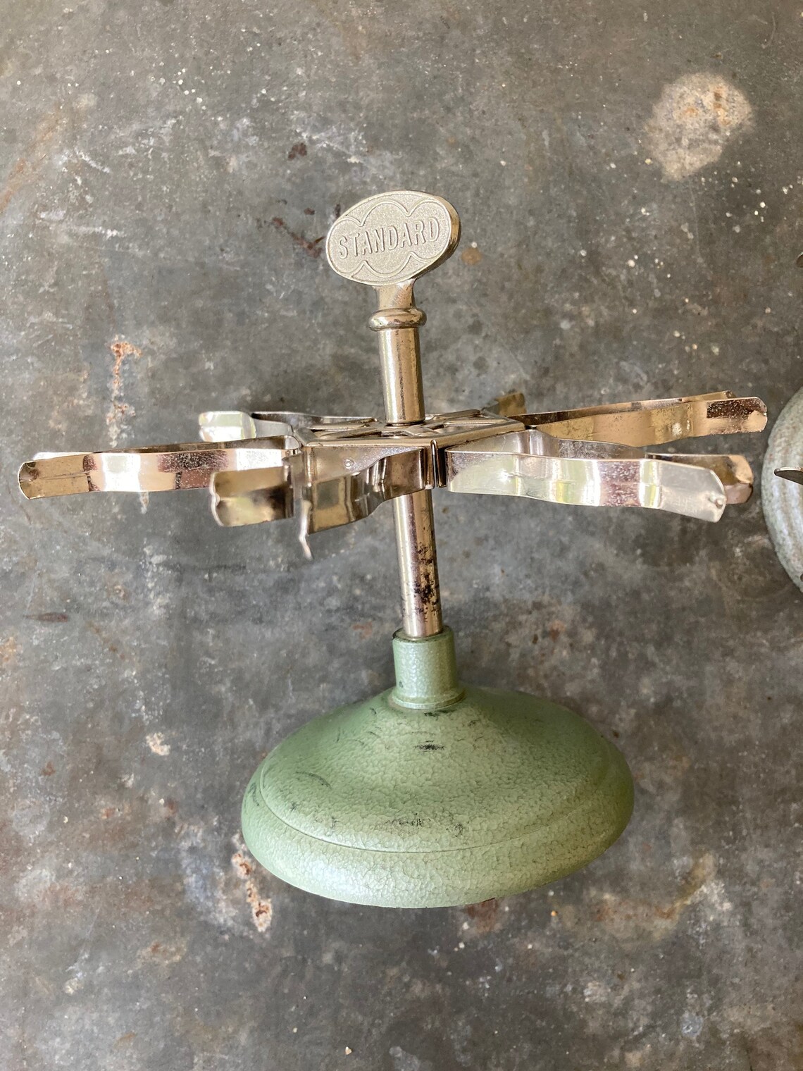 2 Vintage Standard Rubber Stamp Holders Carousel Stands Etsy