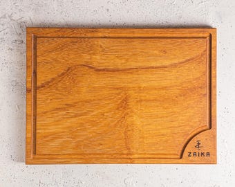 Meat Carving Board, Iriko Wooden Cutting Board, Butcher Block, Kitchen Chopping Board, BBQ Hardwood Board, Husband Gift, Dad Gift, Chef Gift