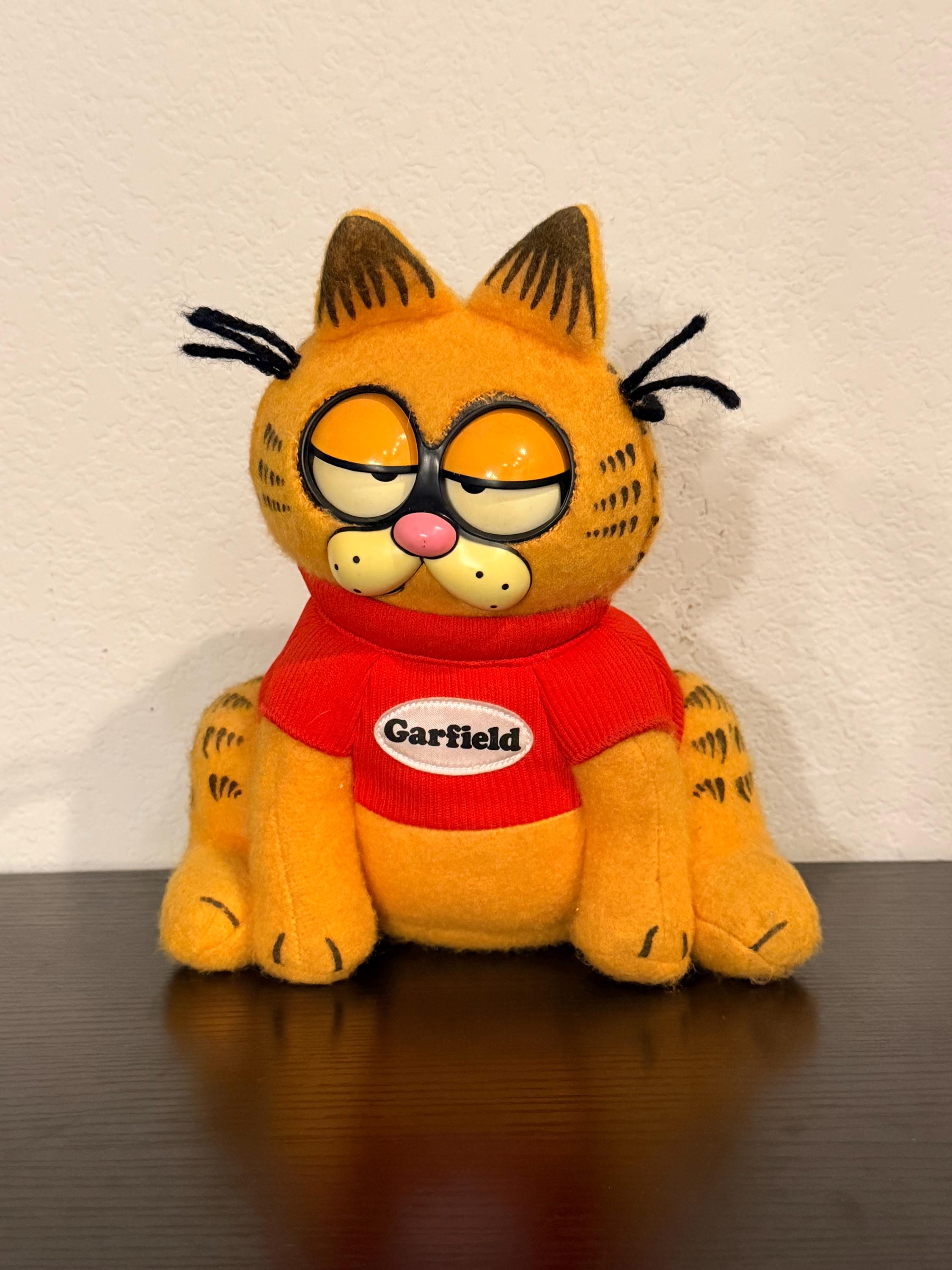 ヴィンテージガーフィールド Vintage Garfield Figure - Etsy