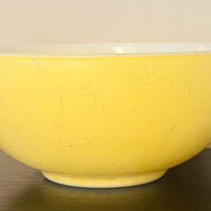 Pyrex Gul Cinderella Blandningsskål # 443, 2 1/2 Quart