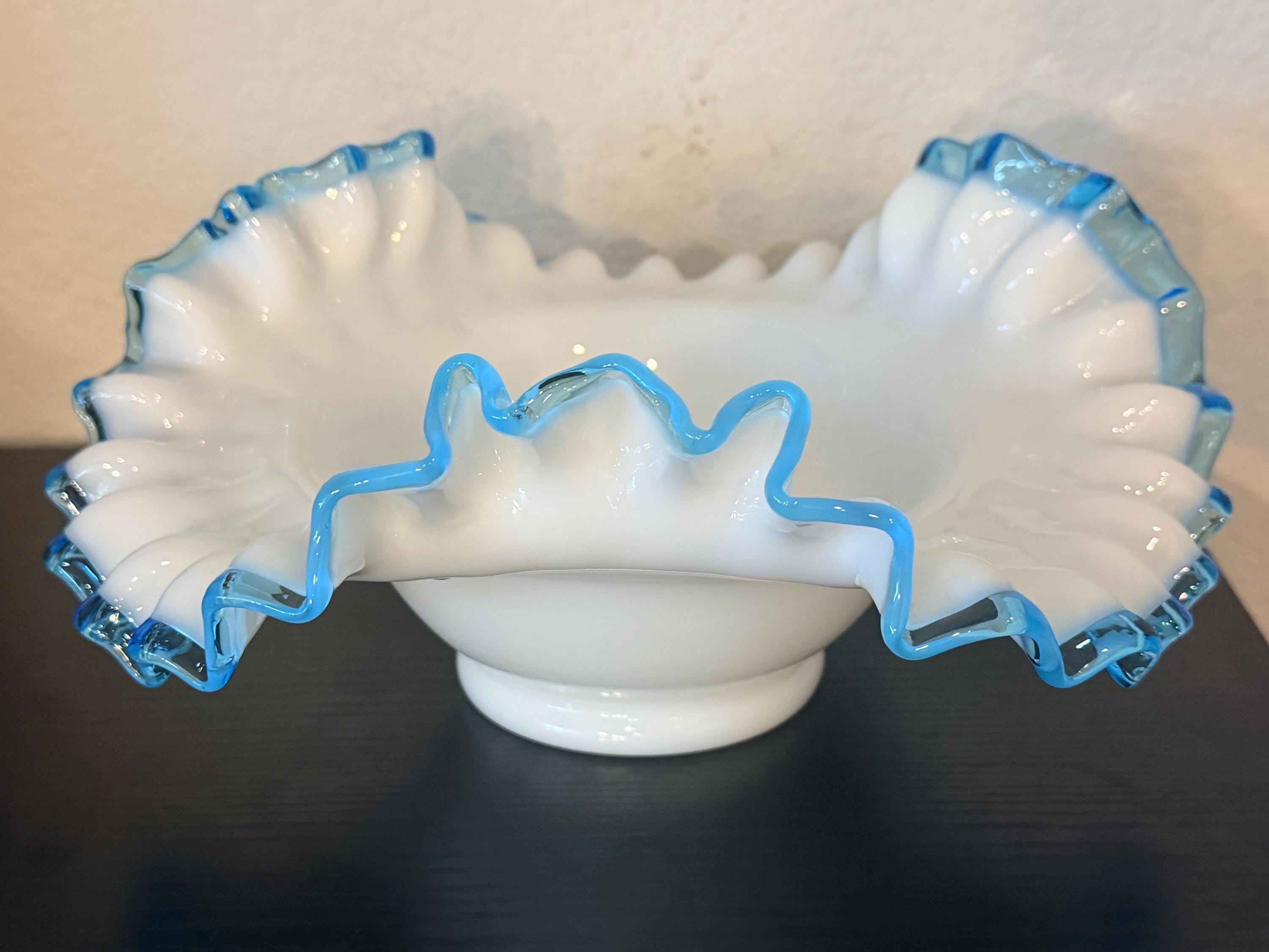 Fenton Blue Crest - Etsy