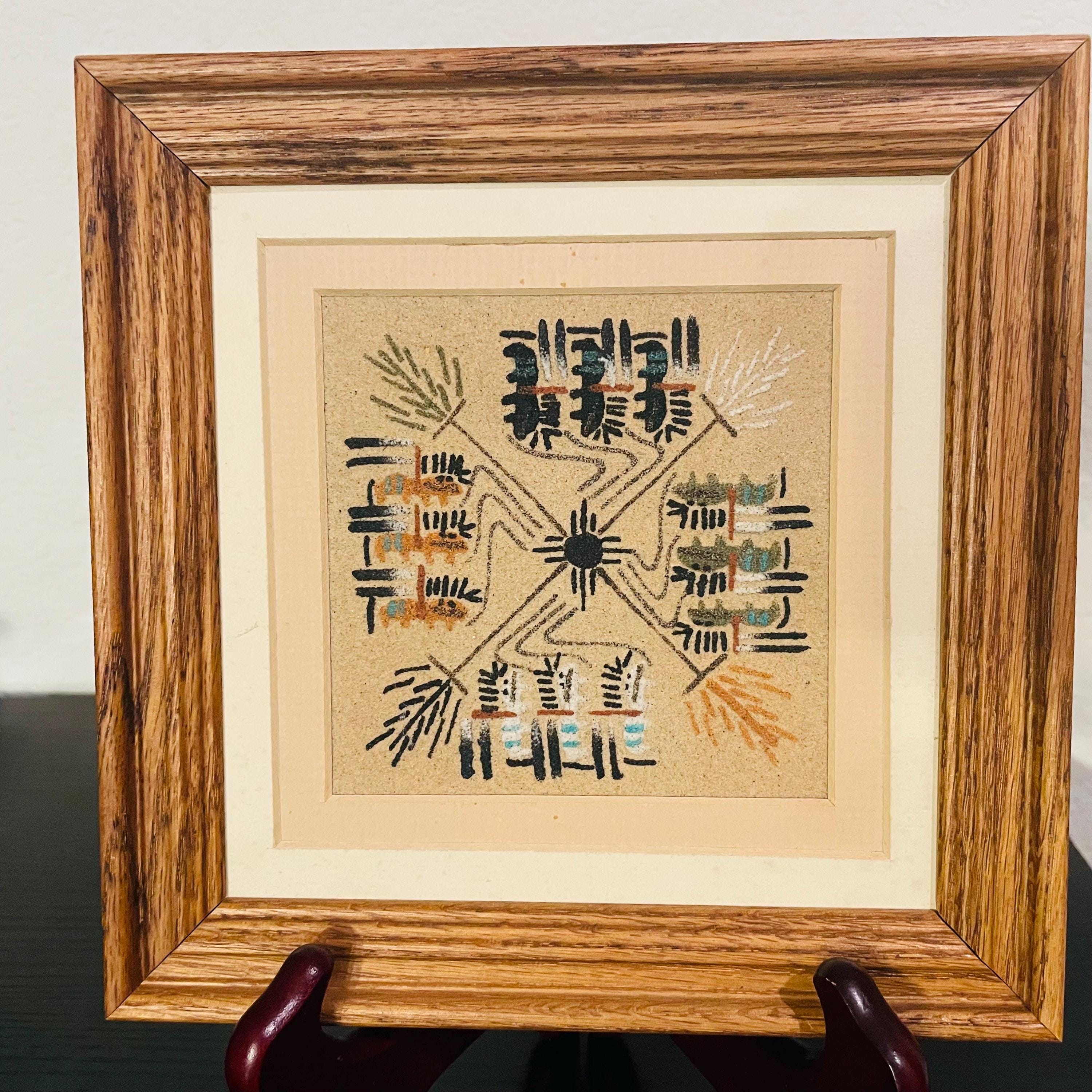 Native sand painting - Etsy 日本