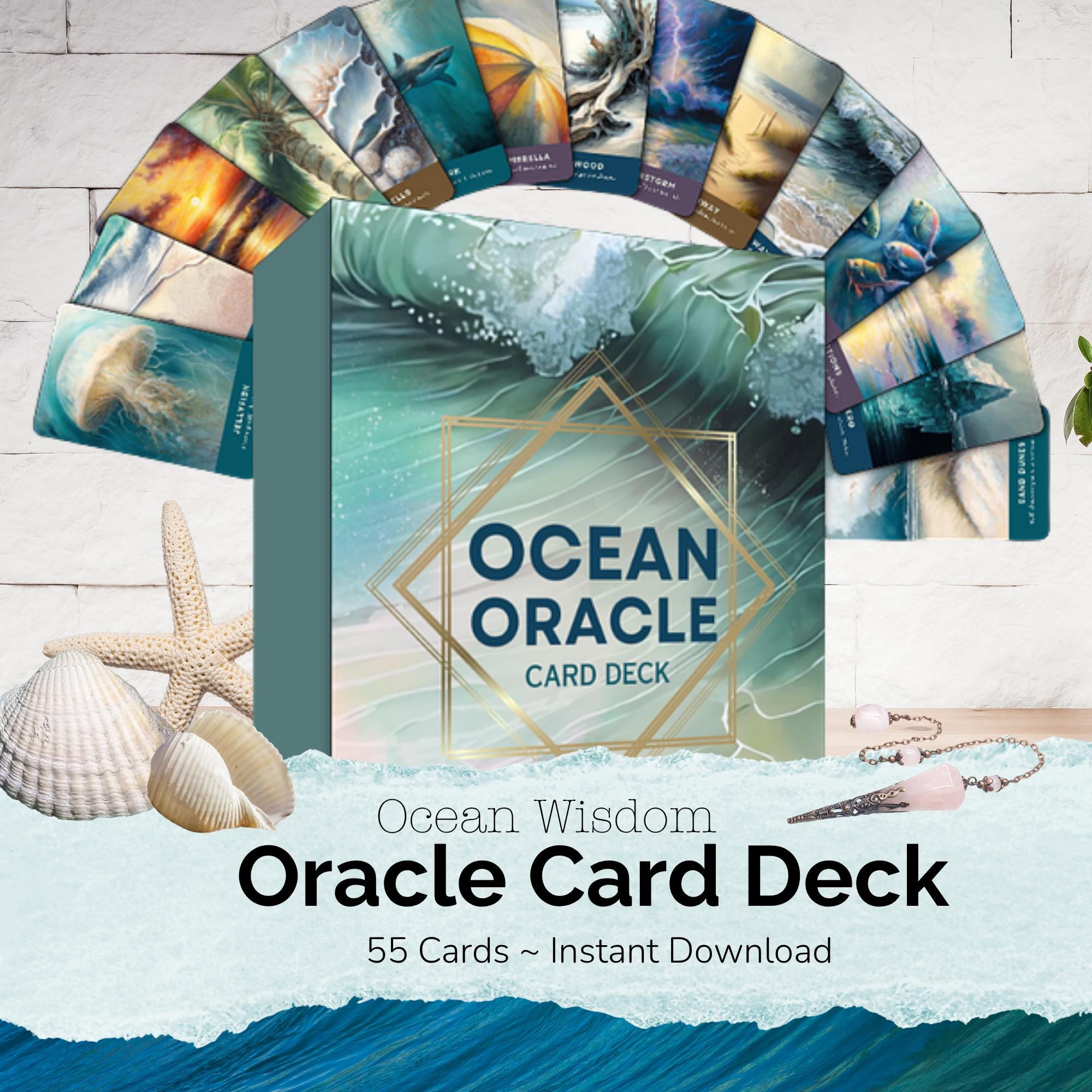 正規品オラクルカード】入手困難✨優しい癒しの世界観✨妖精の魔法 【