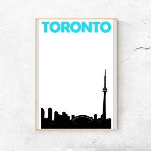 Toronto Print, Toronto Skyline, Canada Print, Toronto Art, Toronto Poster, Toronto Skyline Art, Toronto Wall Art, Toronto City Print
