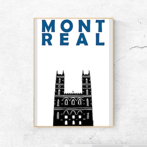 Montreal Poster, Canada Travel Poster, Montreal Print, Montreal Art, Moving Away Gift, Montreal Travel Poster, Canada Art Print