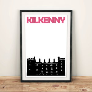 Kilkenny Print, Ireland Print, Kilkenny Ireland Travel Poster, Kilkenny Poster, Kilkenny Art, Irish Gift for Men, Ireland Art Print
