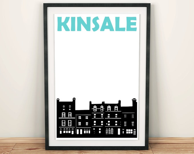 Kinsale Print, Ireland Art, Kinsale Wall Art, Irish Art, Irish Gifts, Kinsale Poster, Kinsale Art, Kinsale Ireland, Ireland Print, Mens Gift