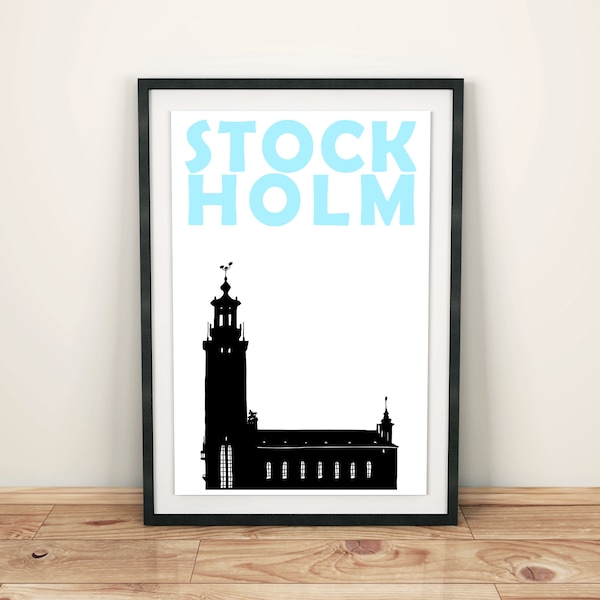 Stockholm Print, Scandinavian Print, Sweden Poster, Swedish Art, Swedish Gift, Scandinavian Art, Stockholm Poster, Travel Poster, Wall Art