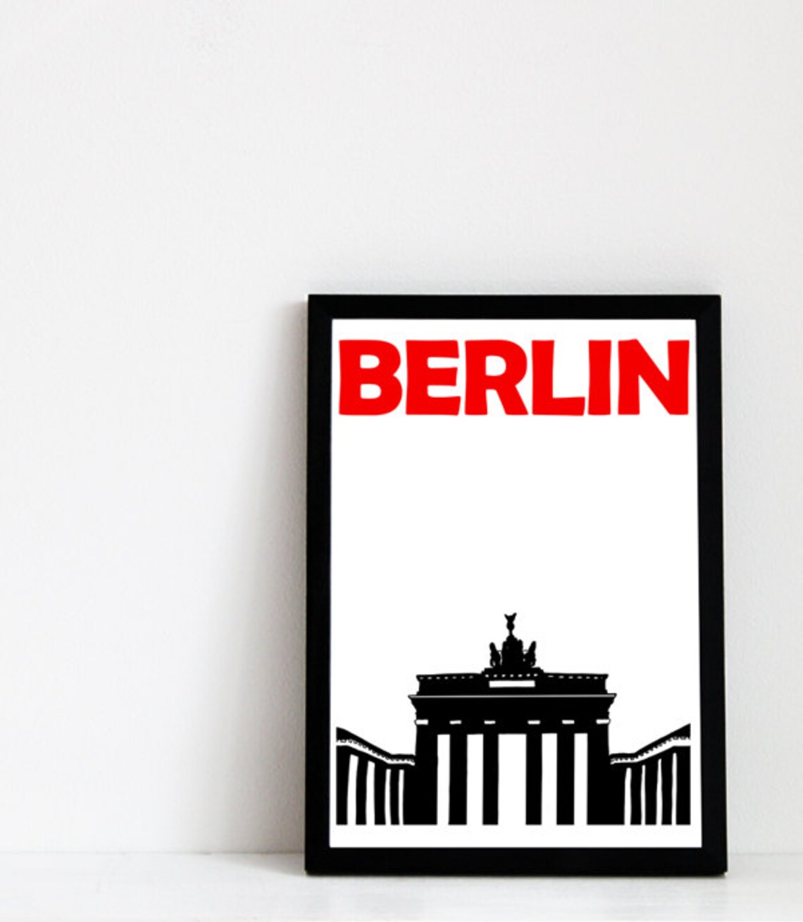 Berlin-Druck, Berlin Reise Poster, deutsche Poster, Berlin Poster