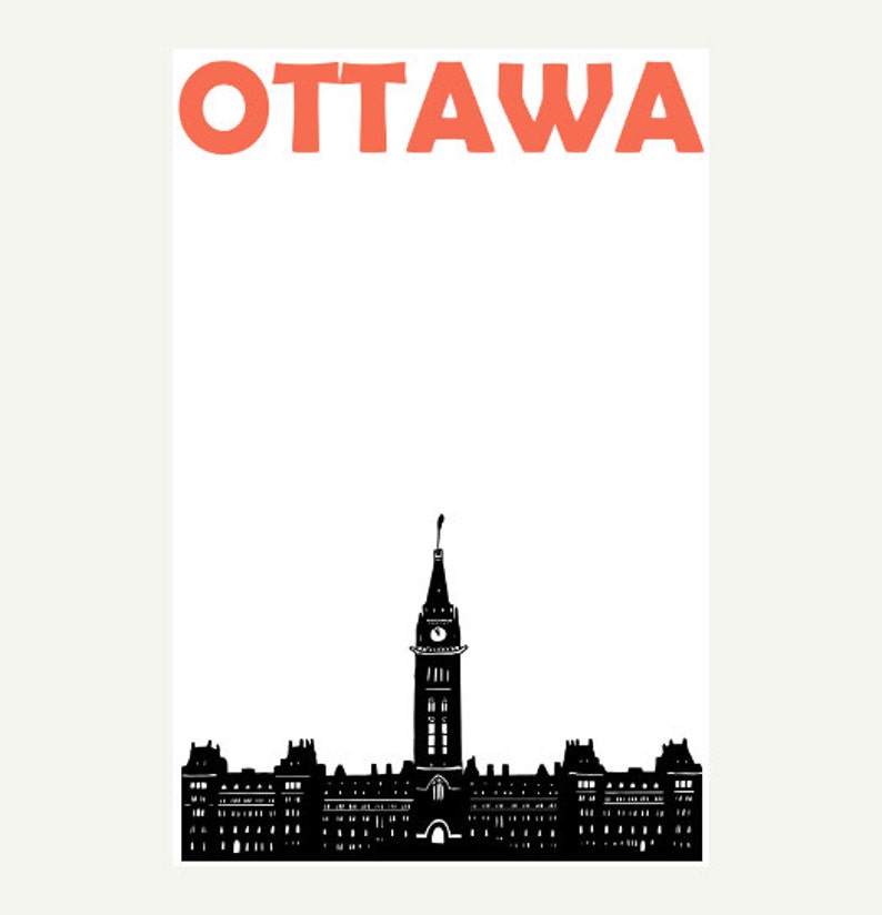 Ottawa Print, Canada Print, Canada Art Print, Canada Poster, Ottawa Art