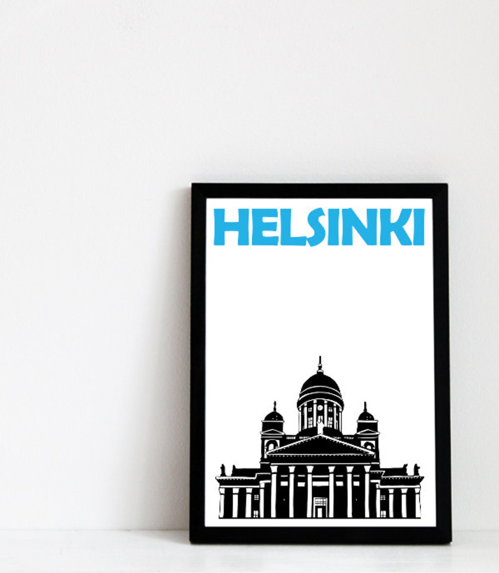 Helsinki Print Finland Print Helsinki Poster Helsinki Art Etsy
