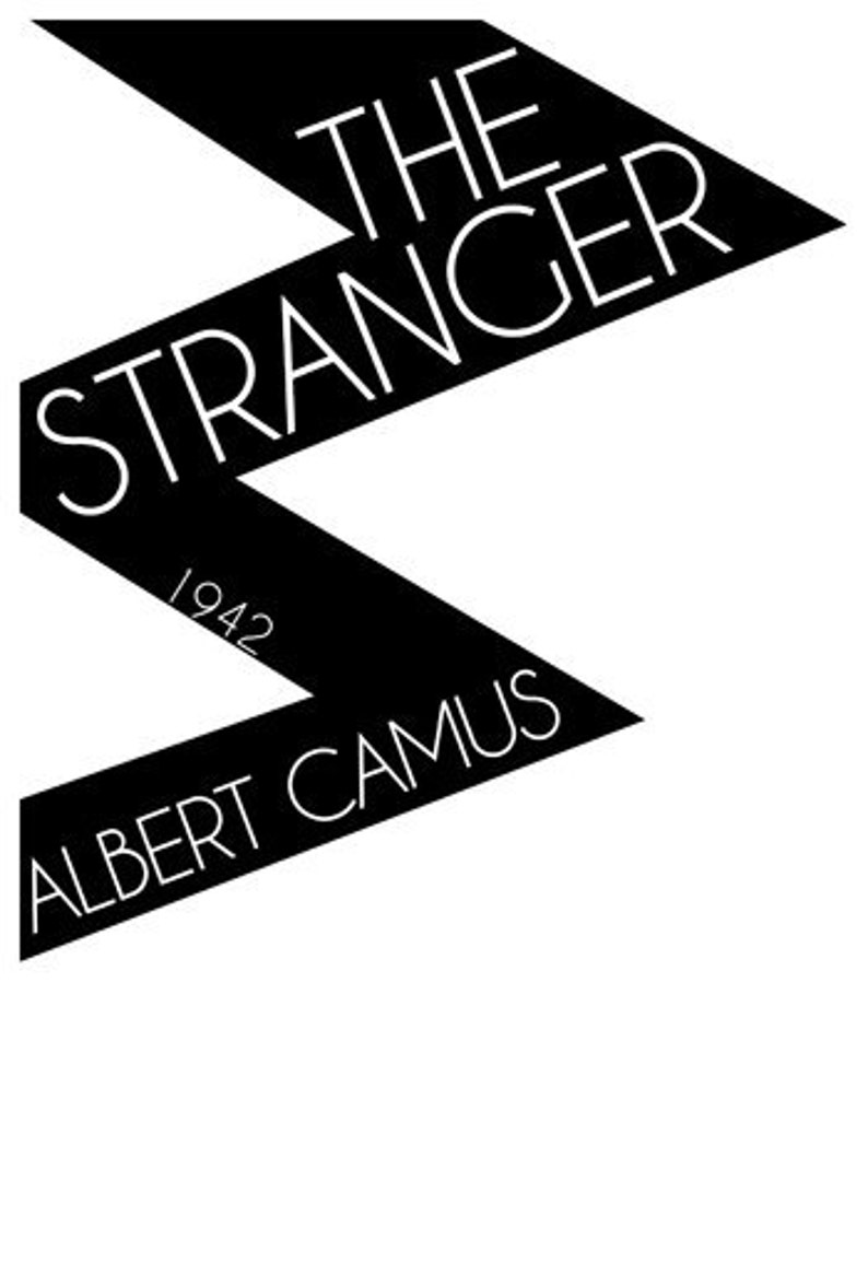 Albert Camus Poster, Albert Camus The Stranger Poster, Albert Camus Print, Albert Camus Art, Book Art, Book Cover Art, Book Cover Poster image 5