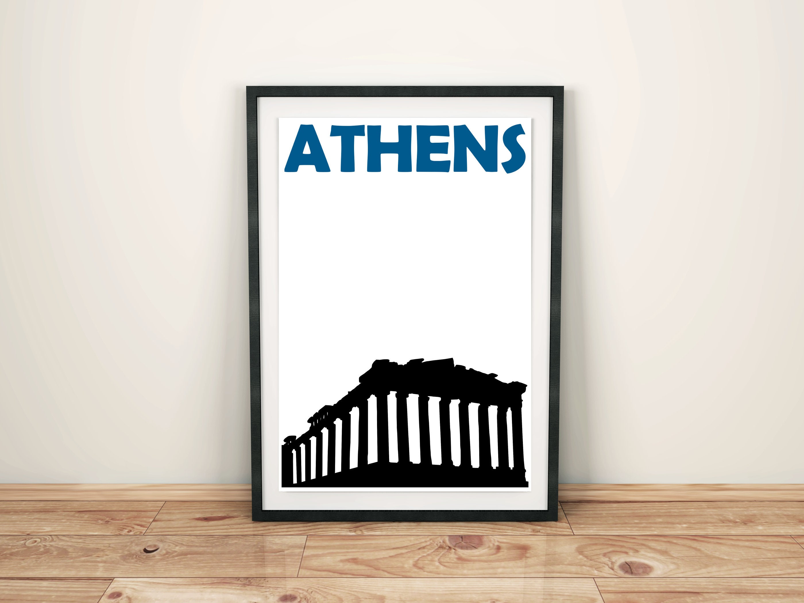 Athens Print, Greece Poster, Athens Greece, Athens Poster, Athens Art