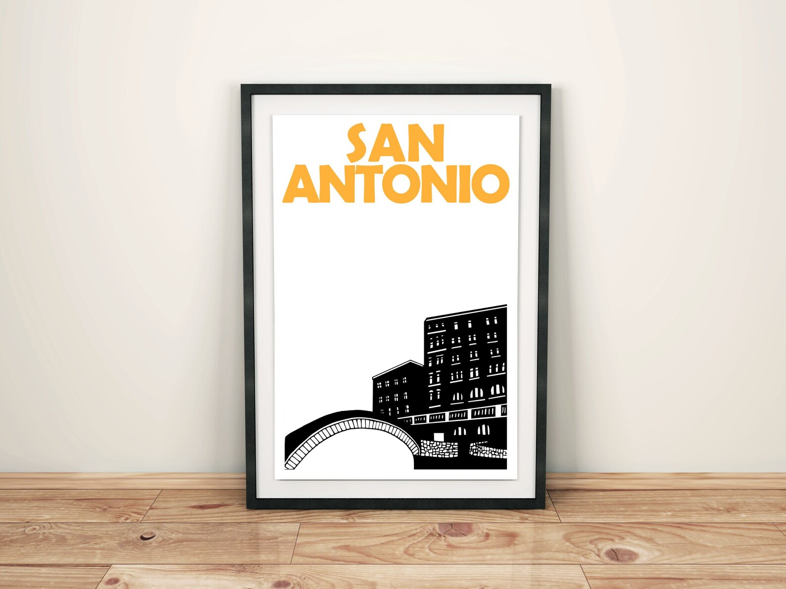 San Antonio Print, San Antonio Wall Art, San Antonio Poster, San