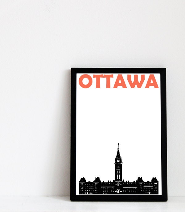 Ottawa Print, Canada Print, Canada Art Print, Canada Poster, Ottawa Art