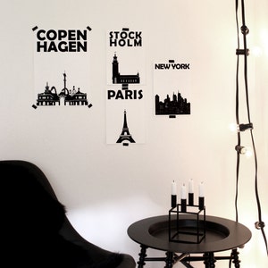 Paris Print, Paris Decor, Paris Wall Art, Paris Poster, Paris Art, Paris Gift, Affiche Paris, French Poster, Eiffel Tower Drawing Print image 4