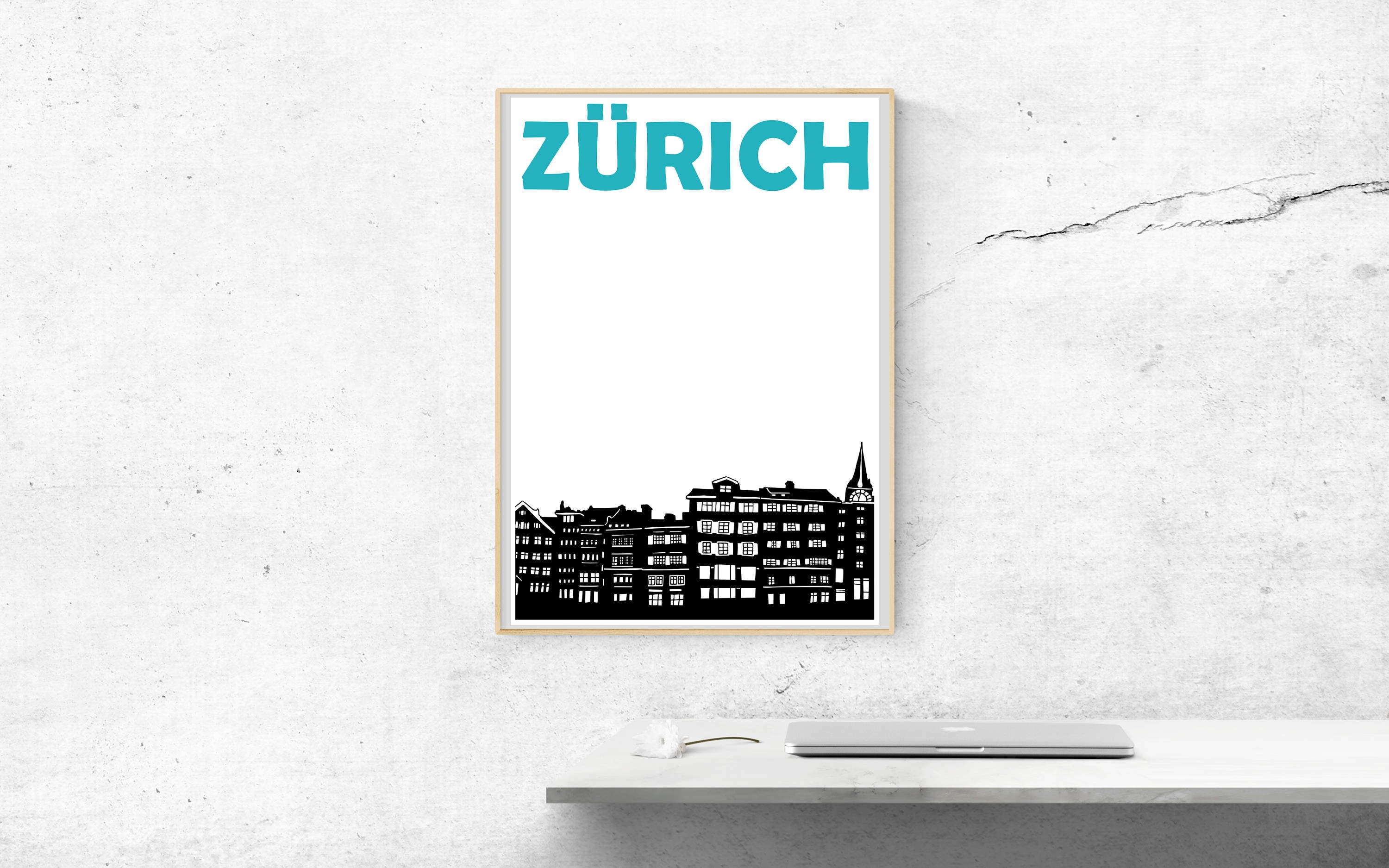 Zurich Print, Switzerland Art, Zurich Art, Zurich Poster, Switzerland