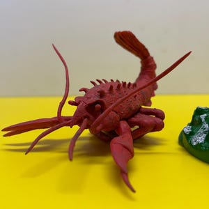 Godzilla Kaiju Bandai HG 10 EBIRAH Vintage Mini Figure Japan Height 2 inches 6-12-19