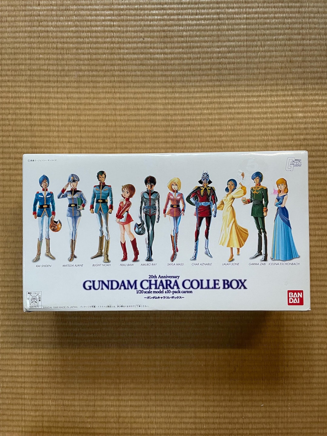 Vintage 1999 Gundam 1/20 Scale 20th Anniversary Plastic Model Kit 
